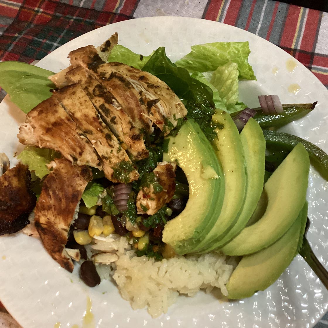 Fajita Chicken Burrito Bowl