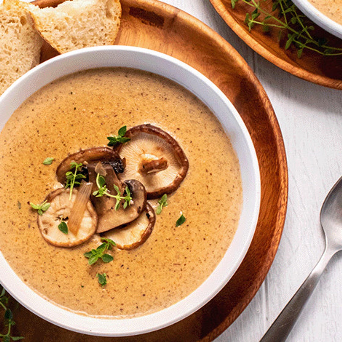 Double Umami Mushroom Soup