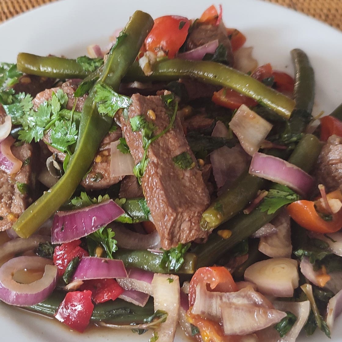 Thai Beef and Green Bean Salad
