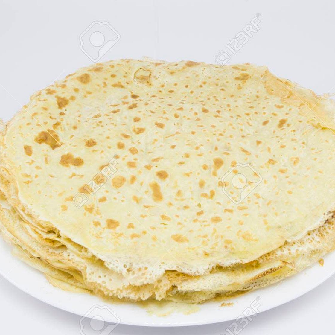 Crêpes au lait d'amande