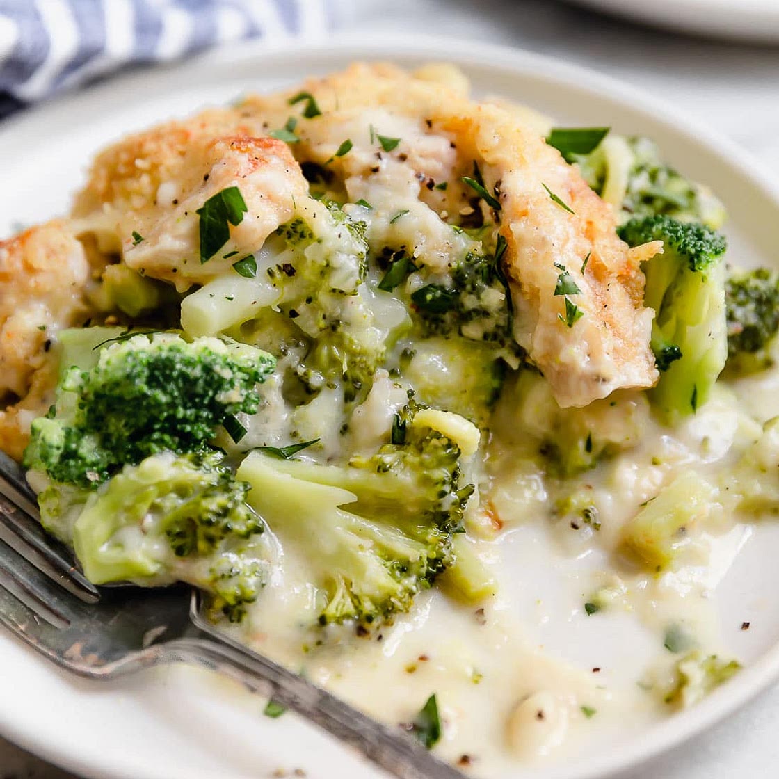 Chicken Divan, Lightened Up