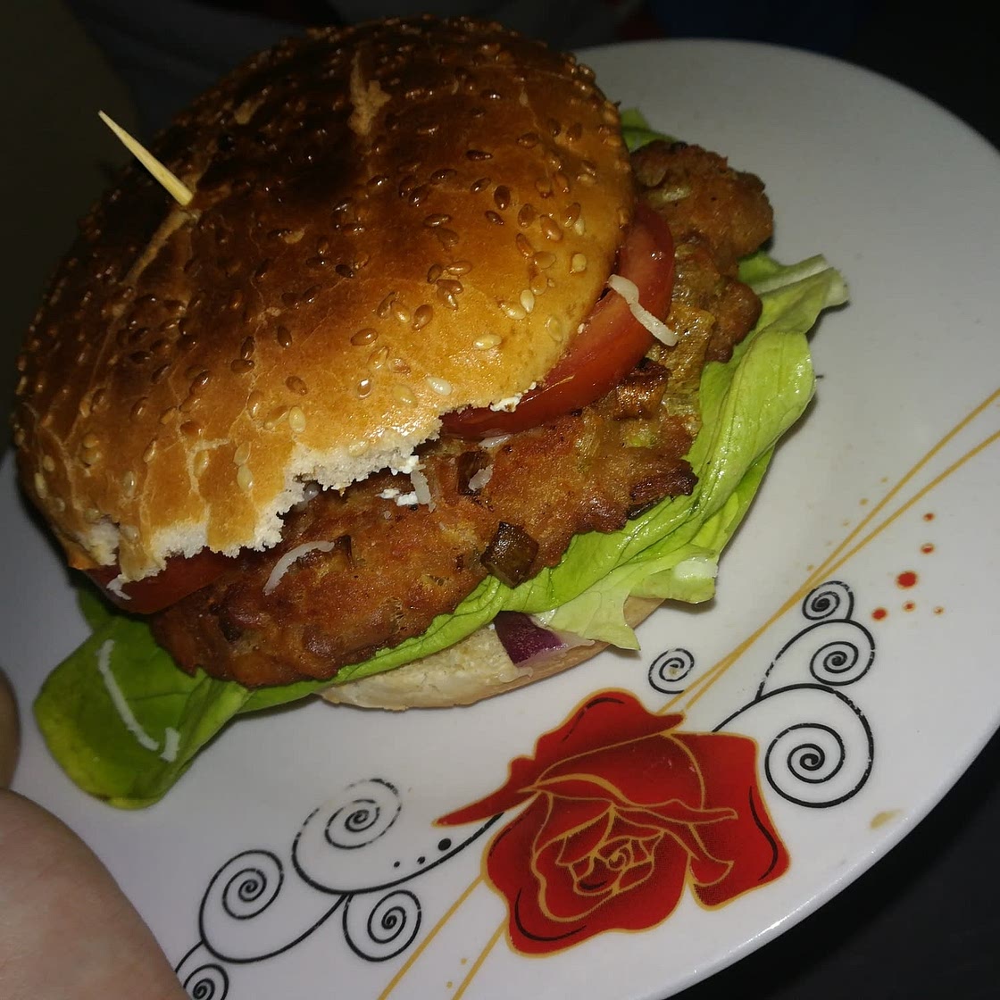 Easiest Tuna Burger