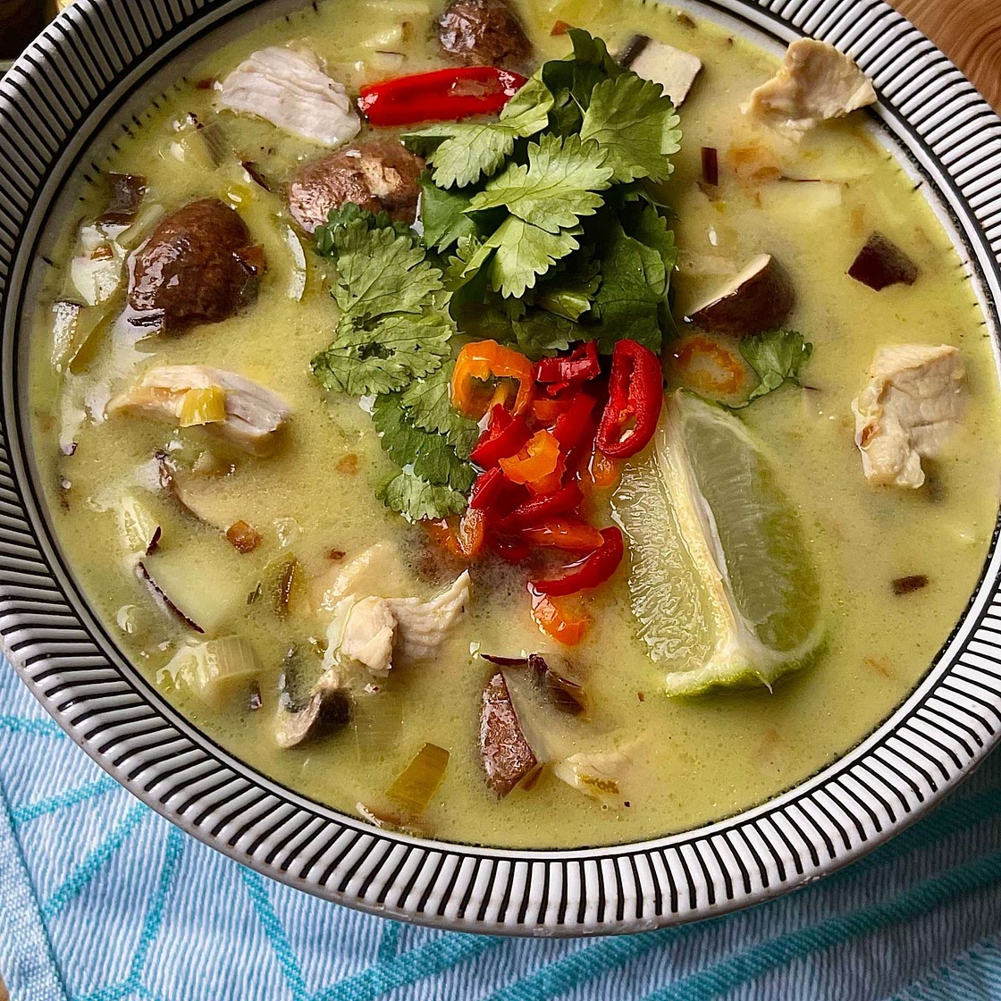 Spicy Thai Chicken Soup