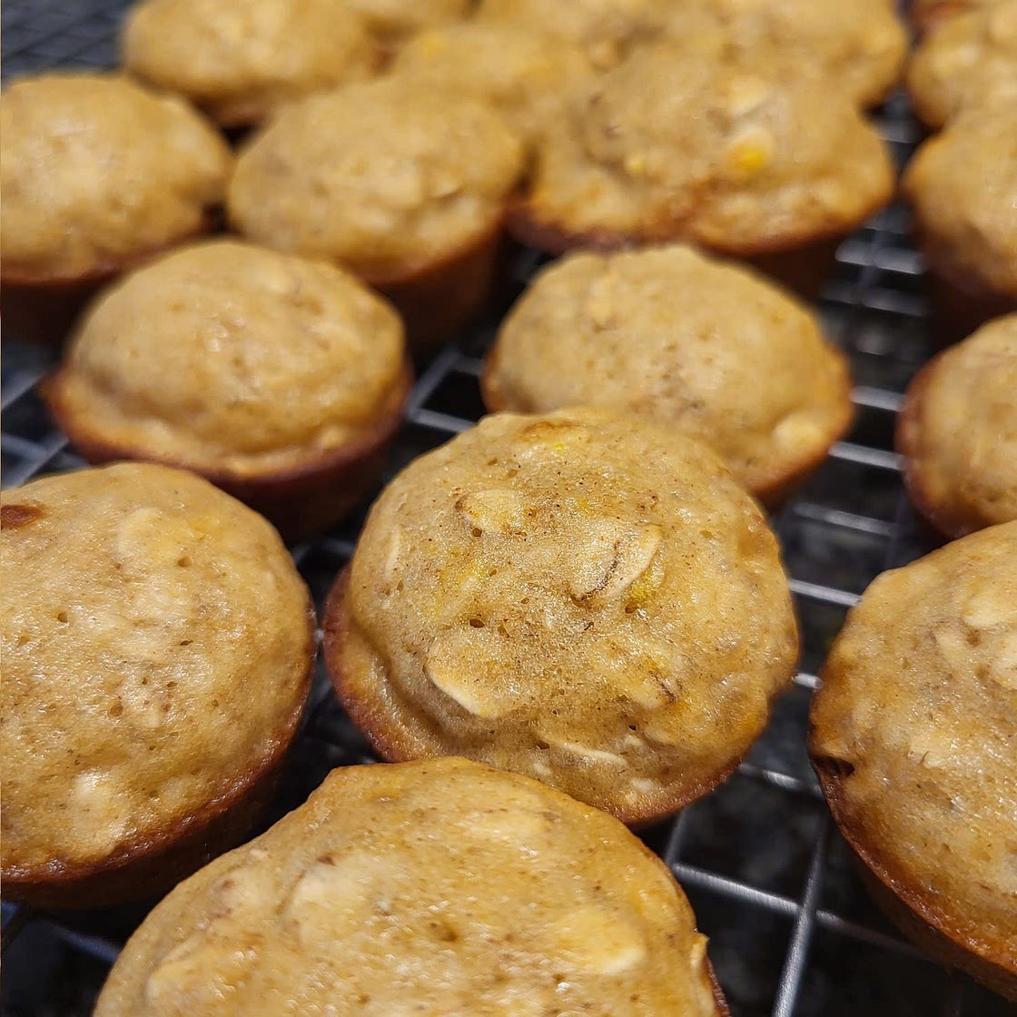 Maple Brown Sugar Oatmeal Muffins