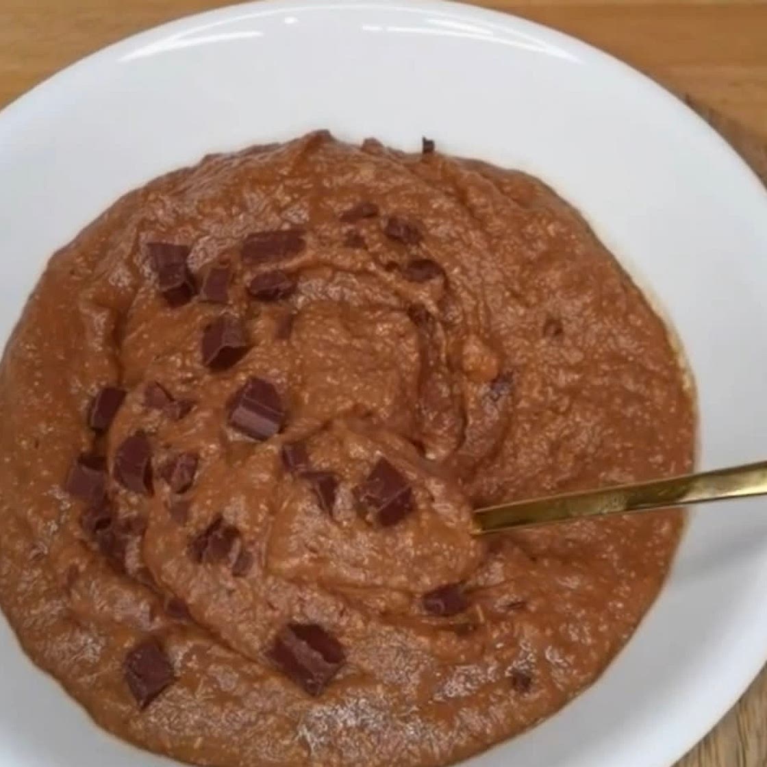 Chocolate dough bowl 