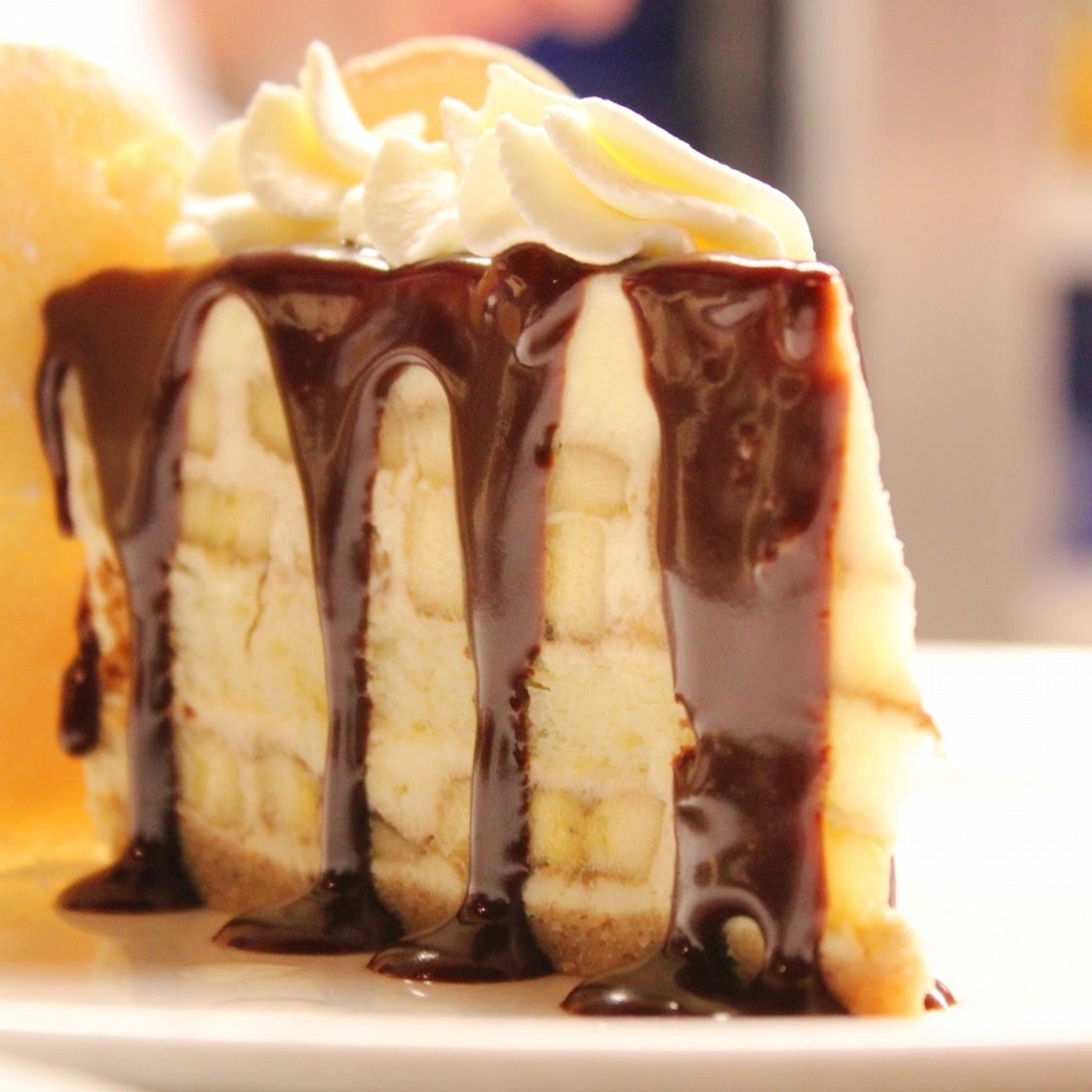 Banana Pudding Layer Cake From Nola Restaurant