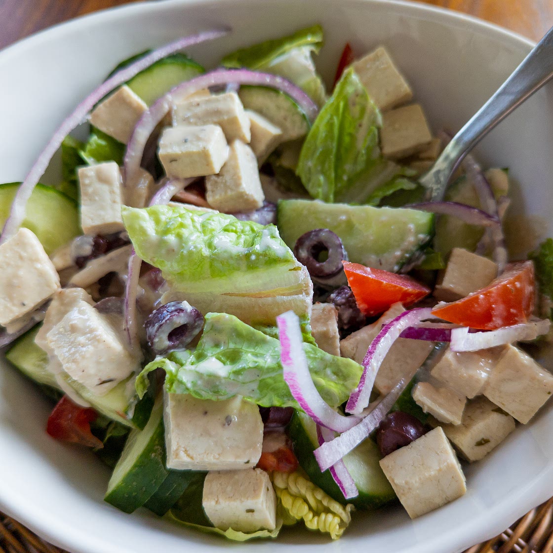 Plant-Based Greek Salad