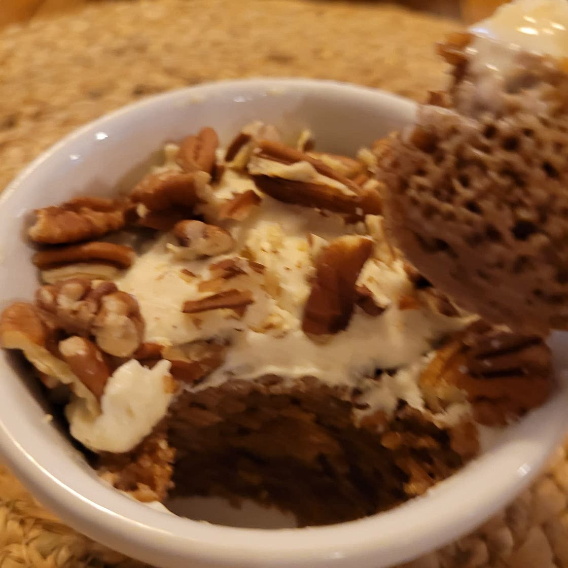 Low Carb Keto Cinnamon Roll Mug Cake