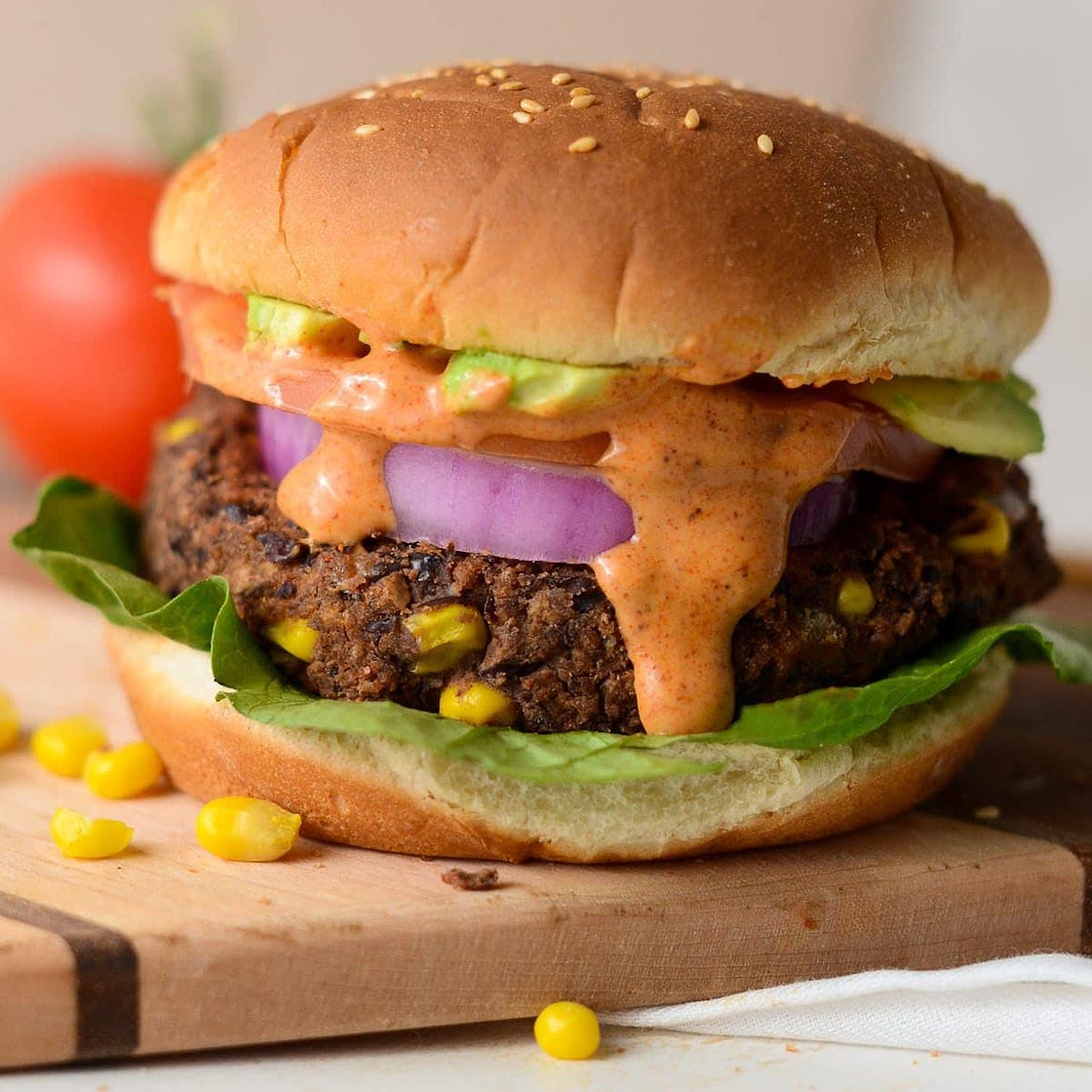 Homemade Black Bean Burgers