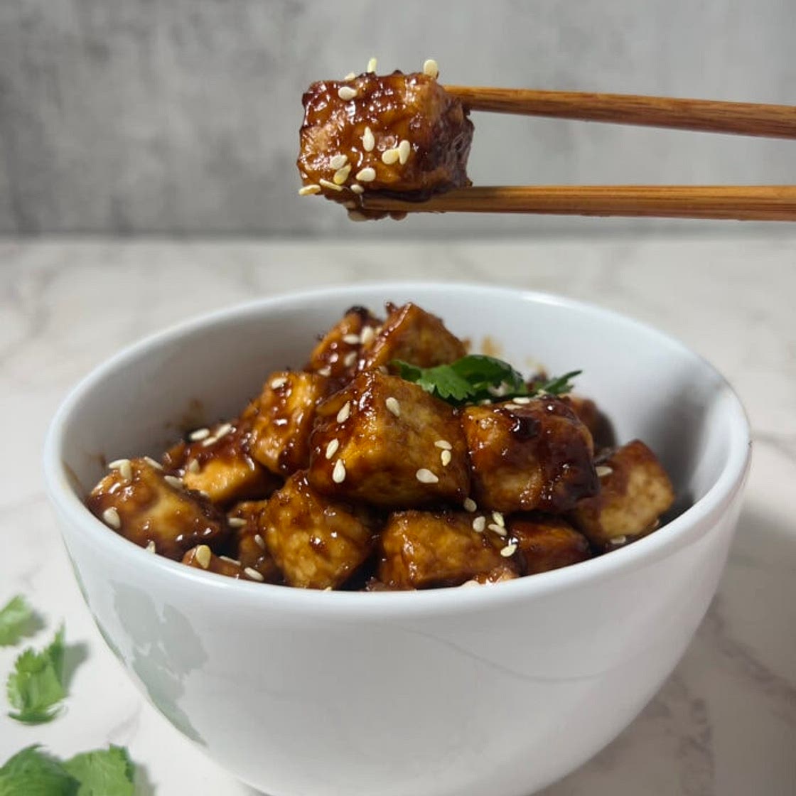 Crispy Asian Air-Fried Tofu