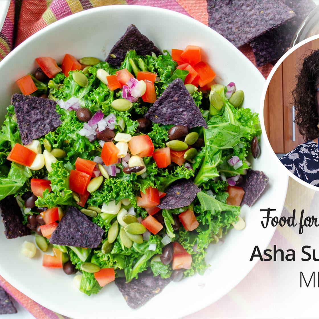 Recipe of the Week: Mexican Kale and Blue Corn Salad