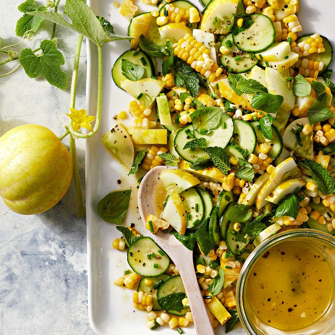 Cucumber-Corn Salad