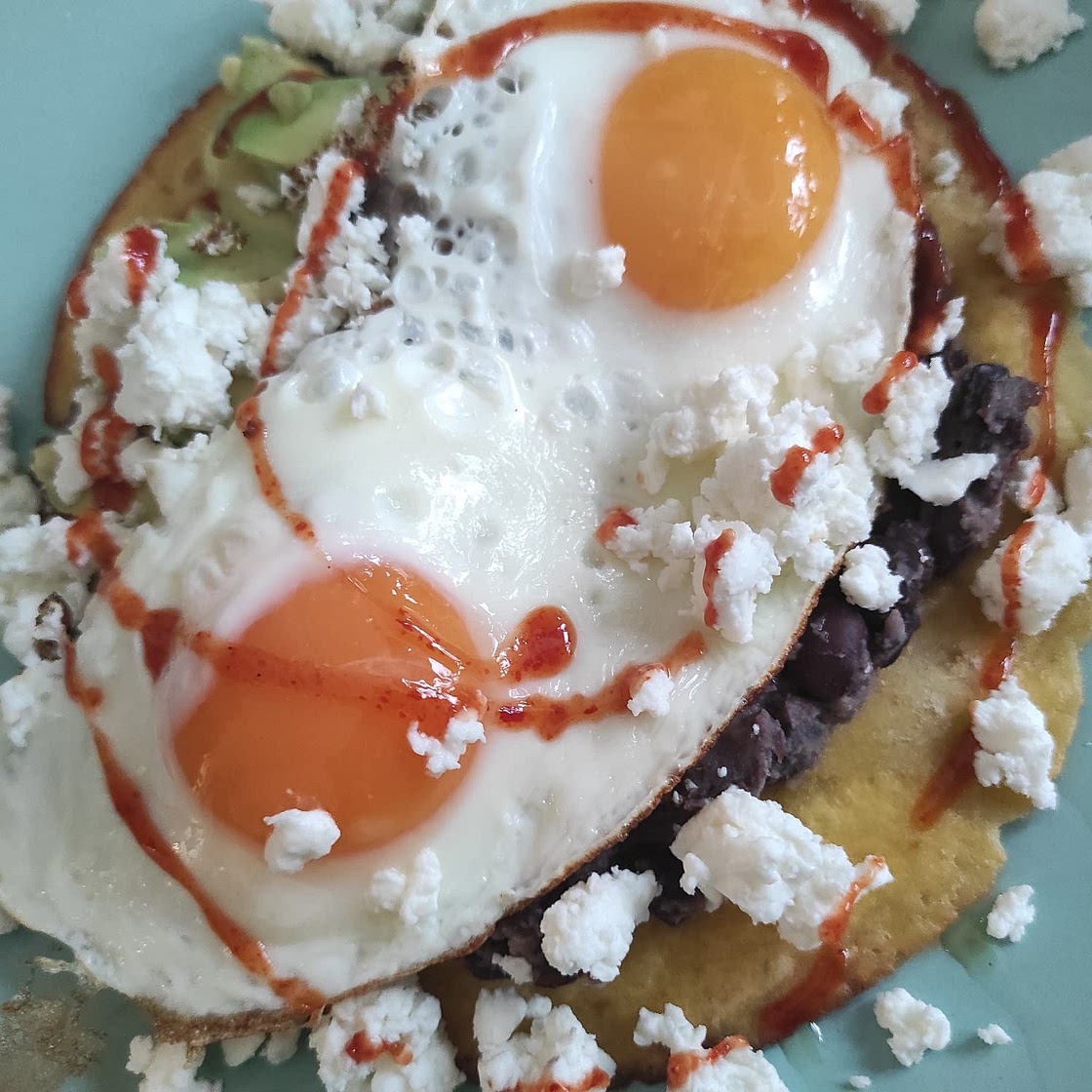 Easy huevos rancheros