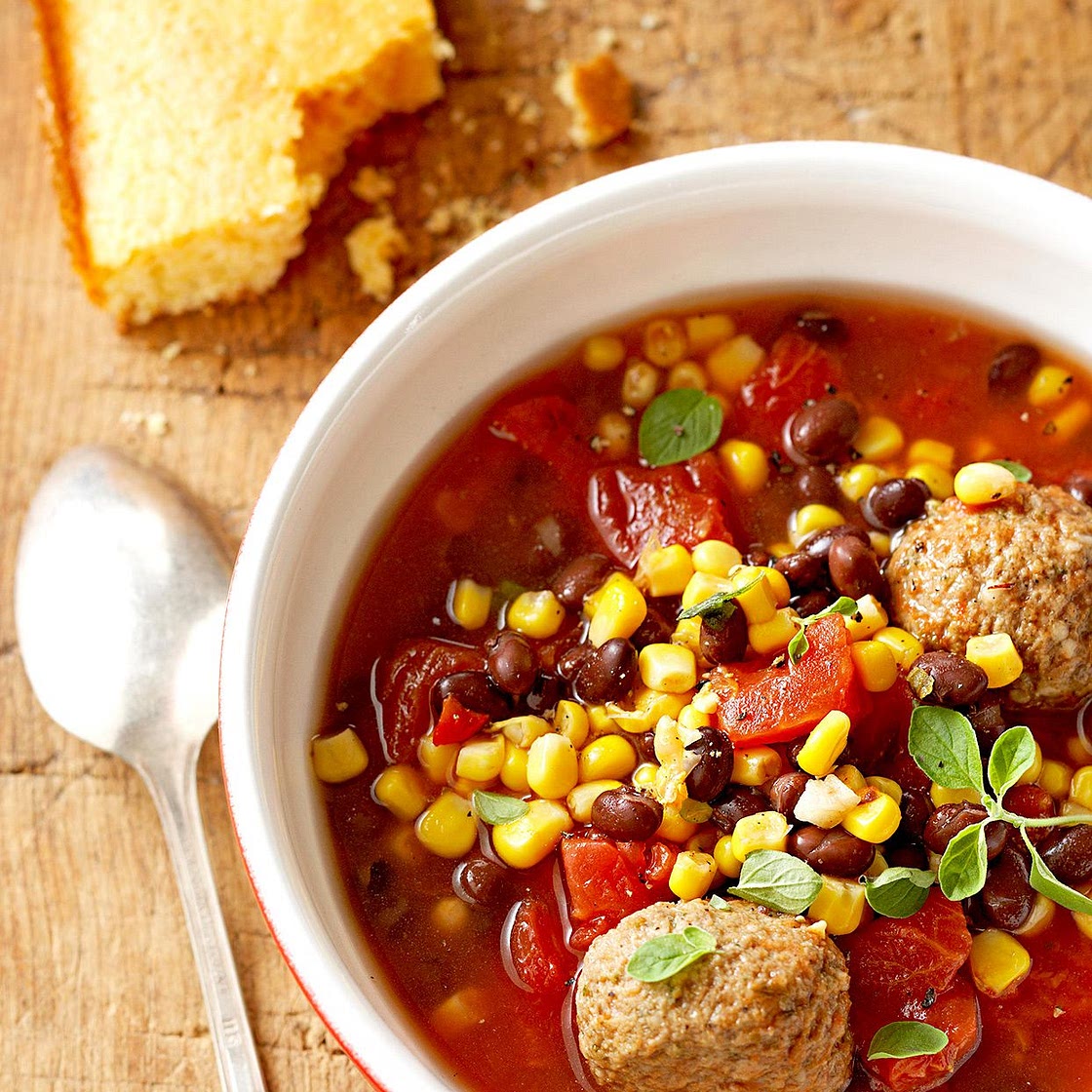 Mexican Meatball Stew