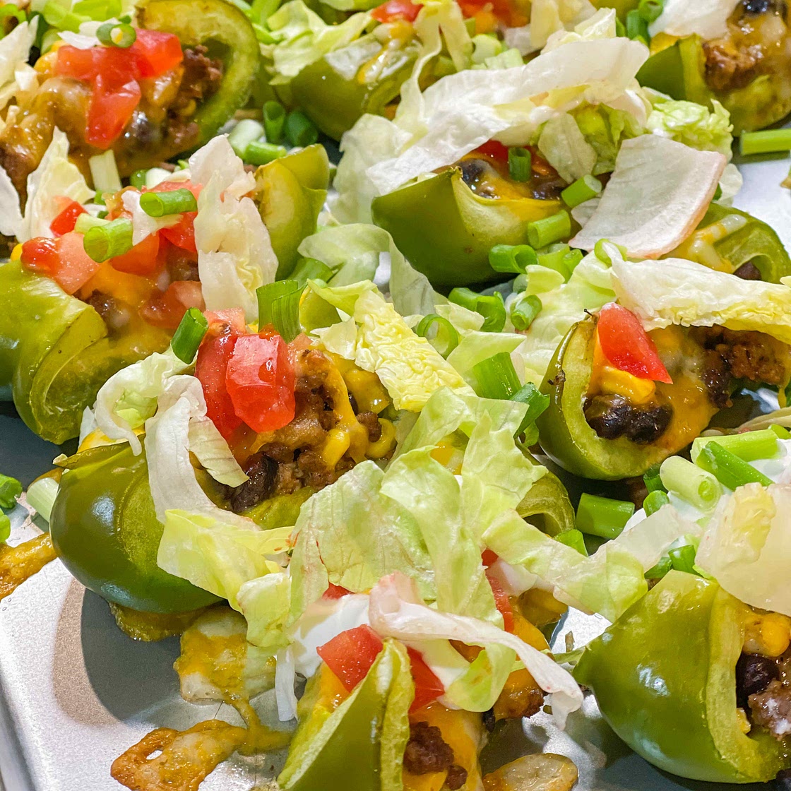 Bell pepper nachos 