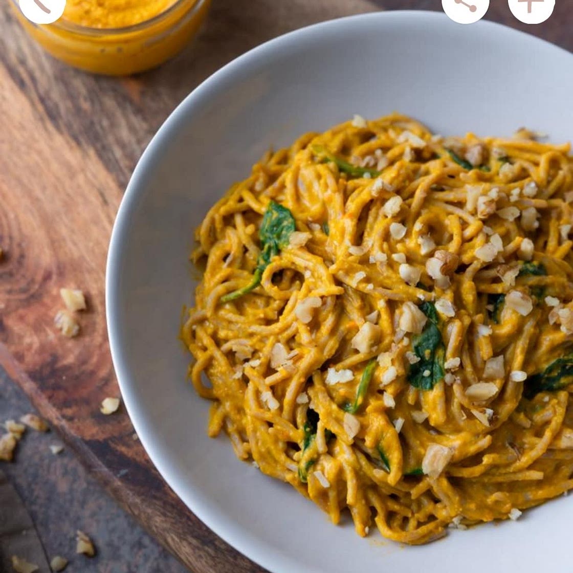 Creamy Pumpkin Pasta