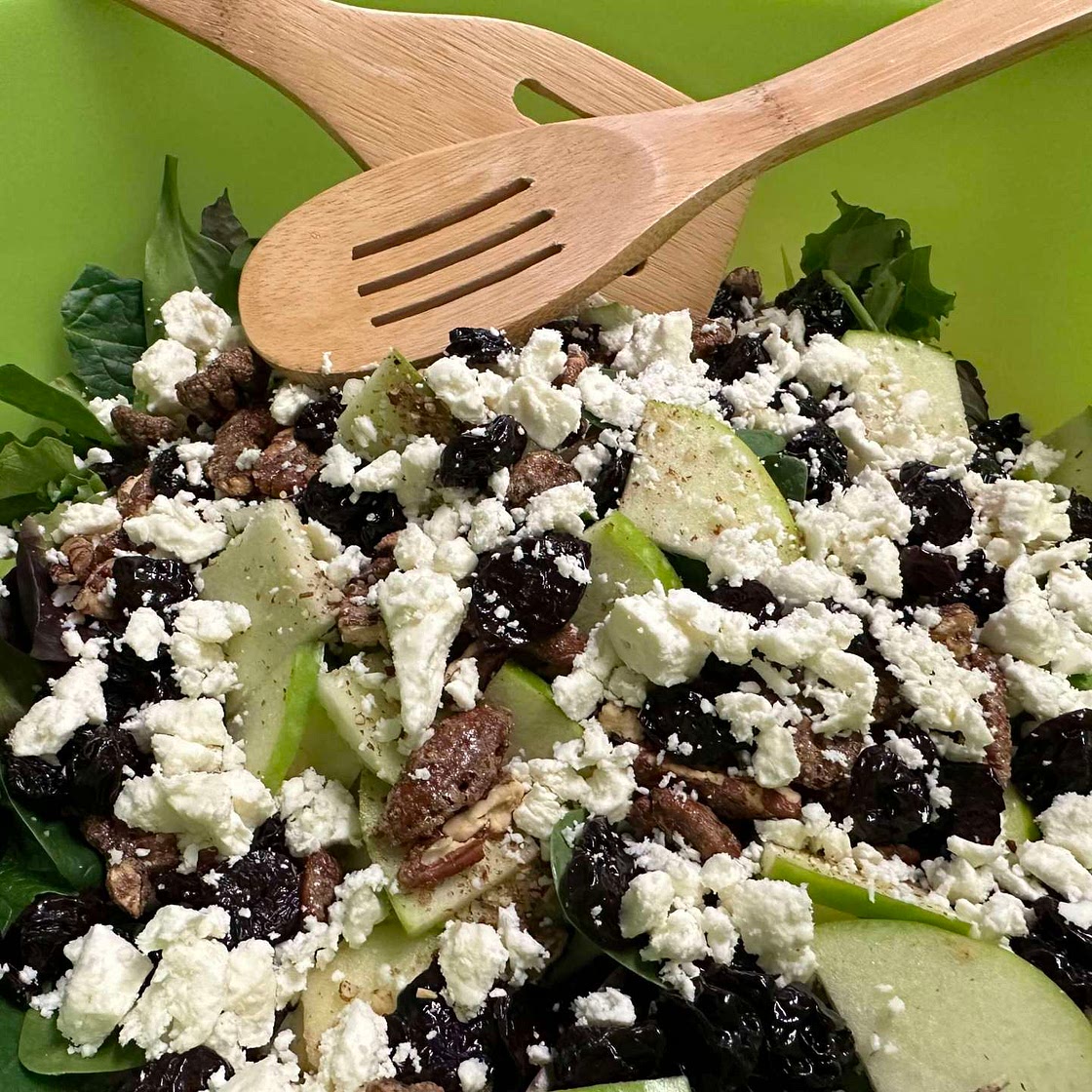 Cherry Apple Pecan Salad