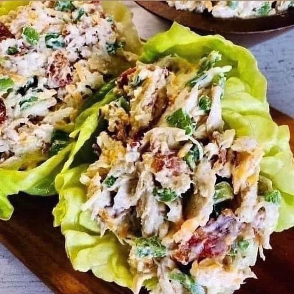 Jalapeño Popper Chicken Salad