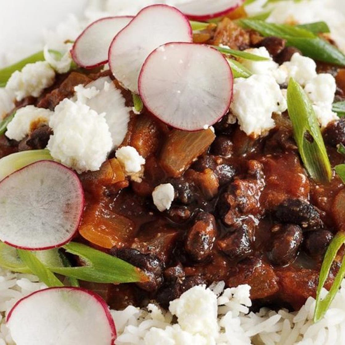 Black bean chilli