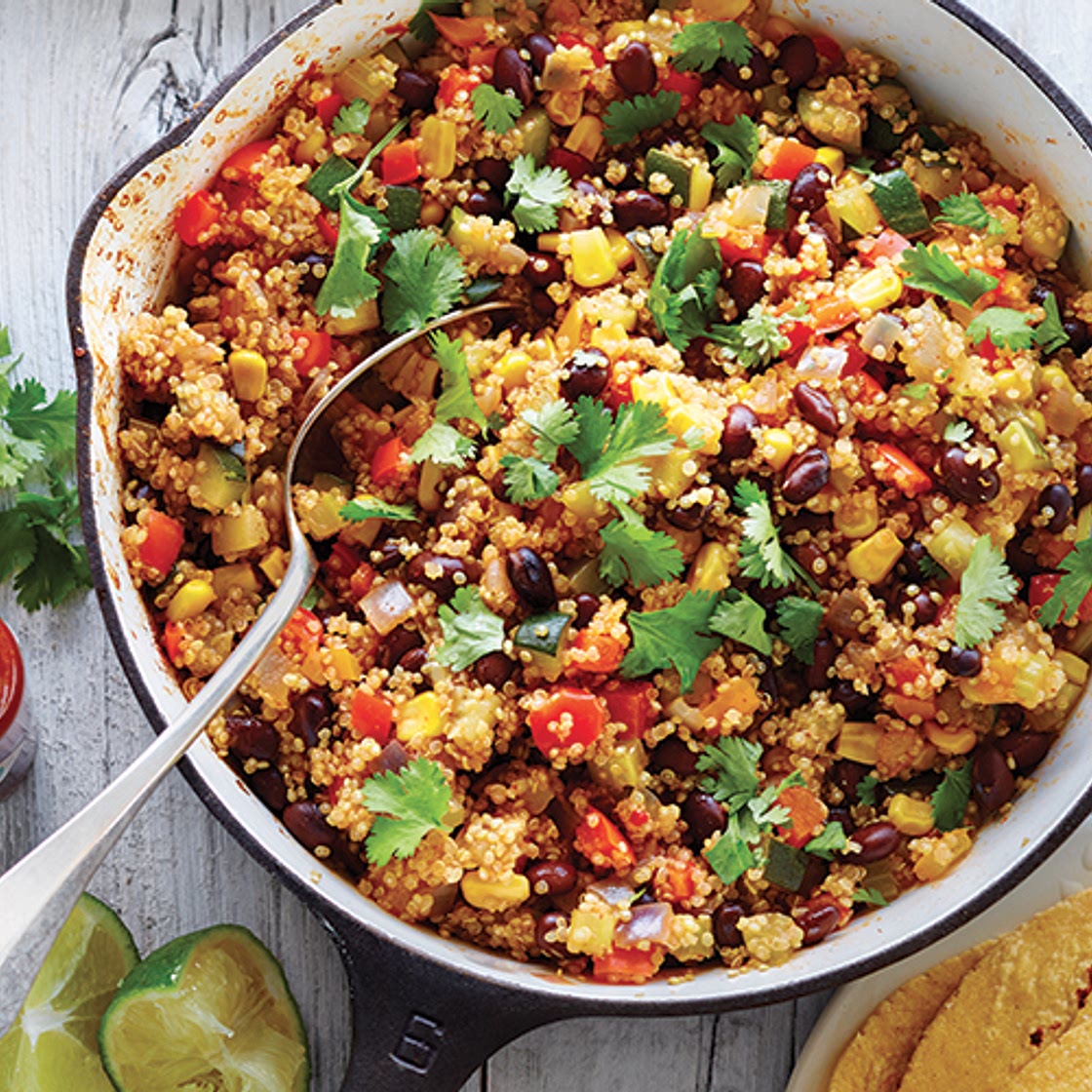 Casserole de quinoa à la mexicaine