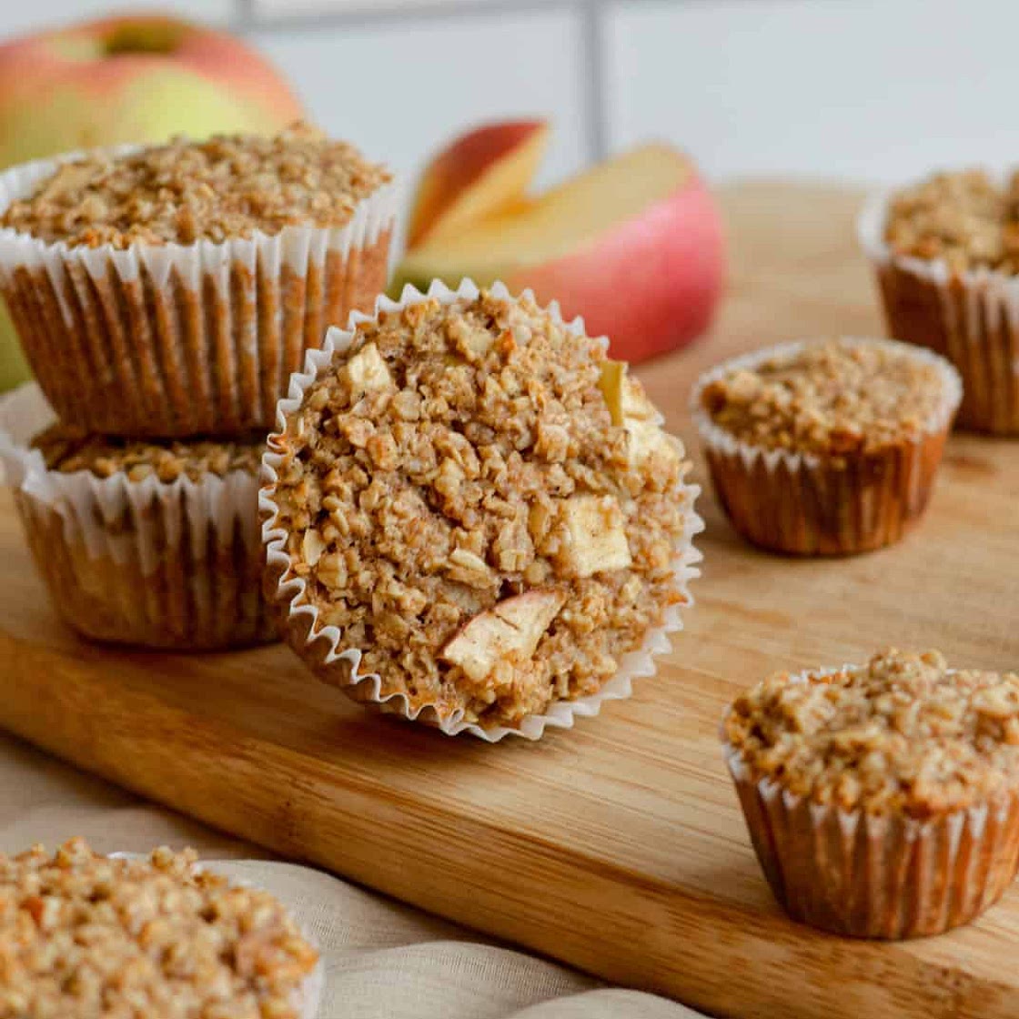 Apple Baked Oatmeal Cups
