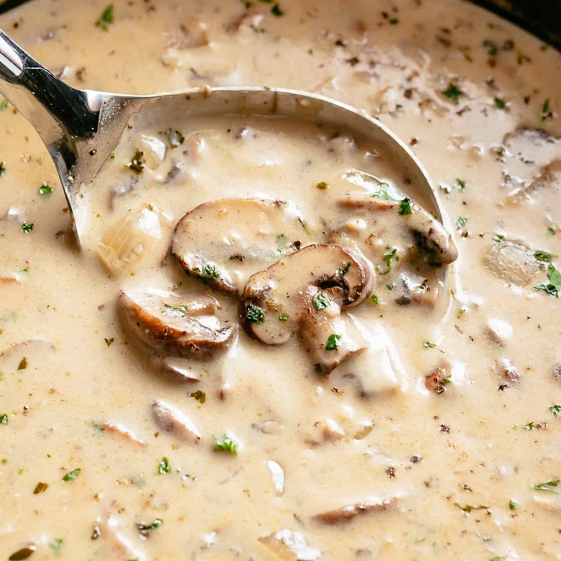 Cream of Mushroom Soup (Gluten Free)