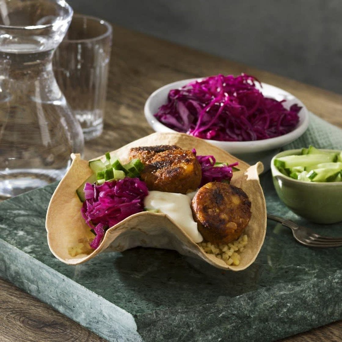 Vegetarisk wrap