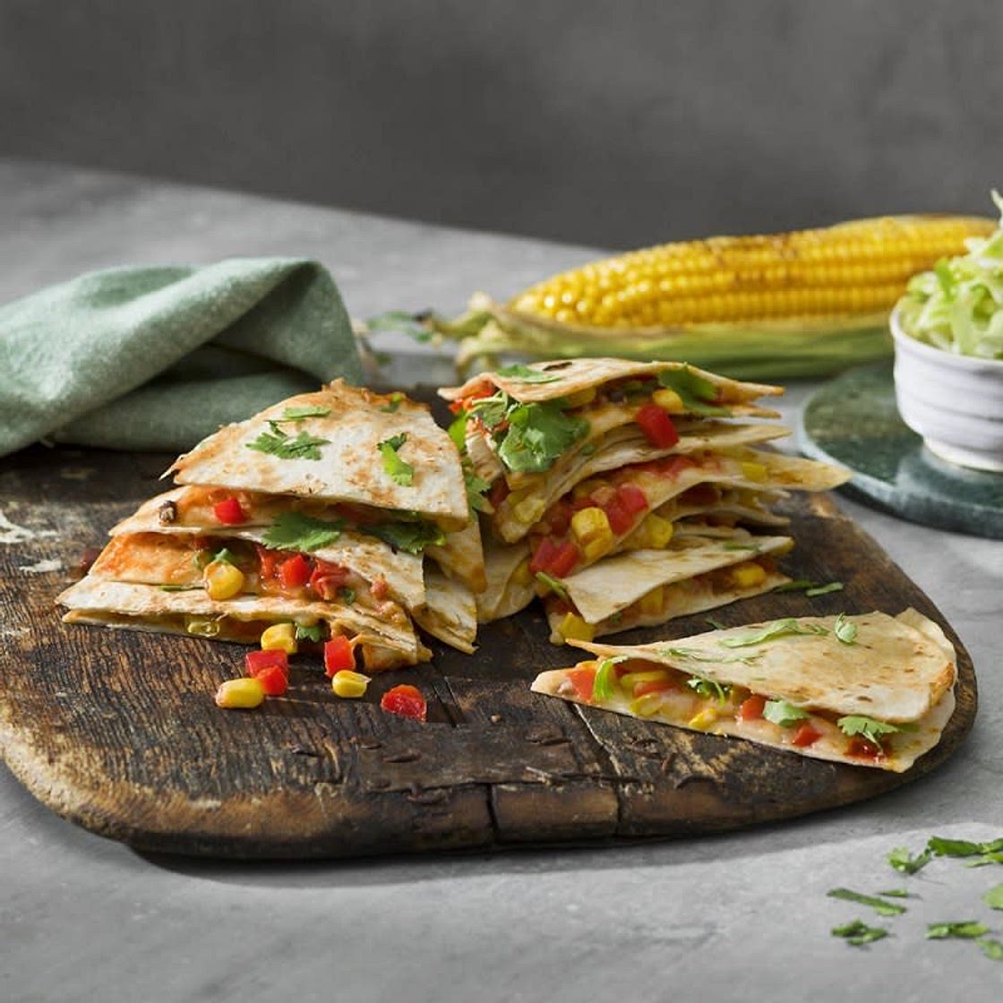 Vegetarisk quesadilla