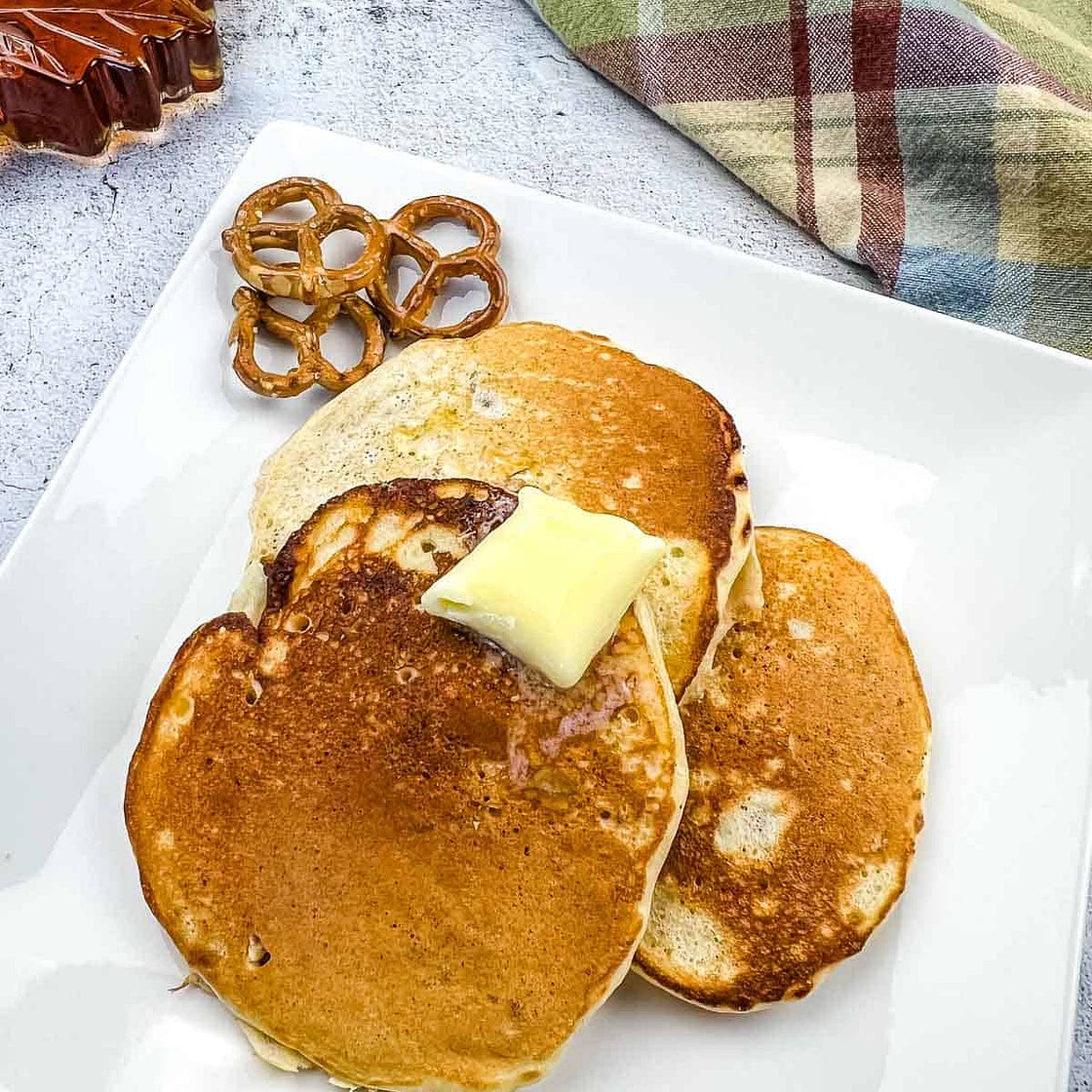 Pretzel Pancakes