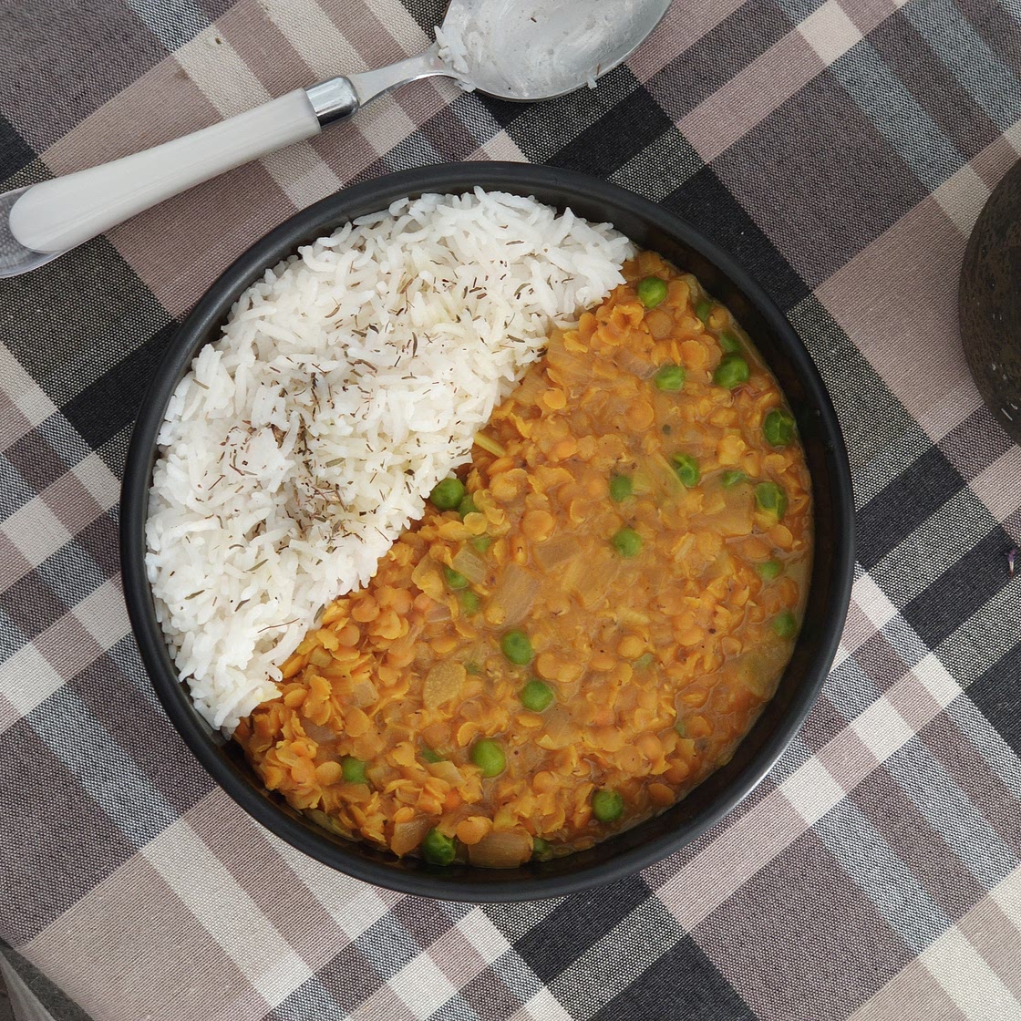 Dahl de lenteja roja