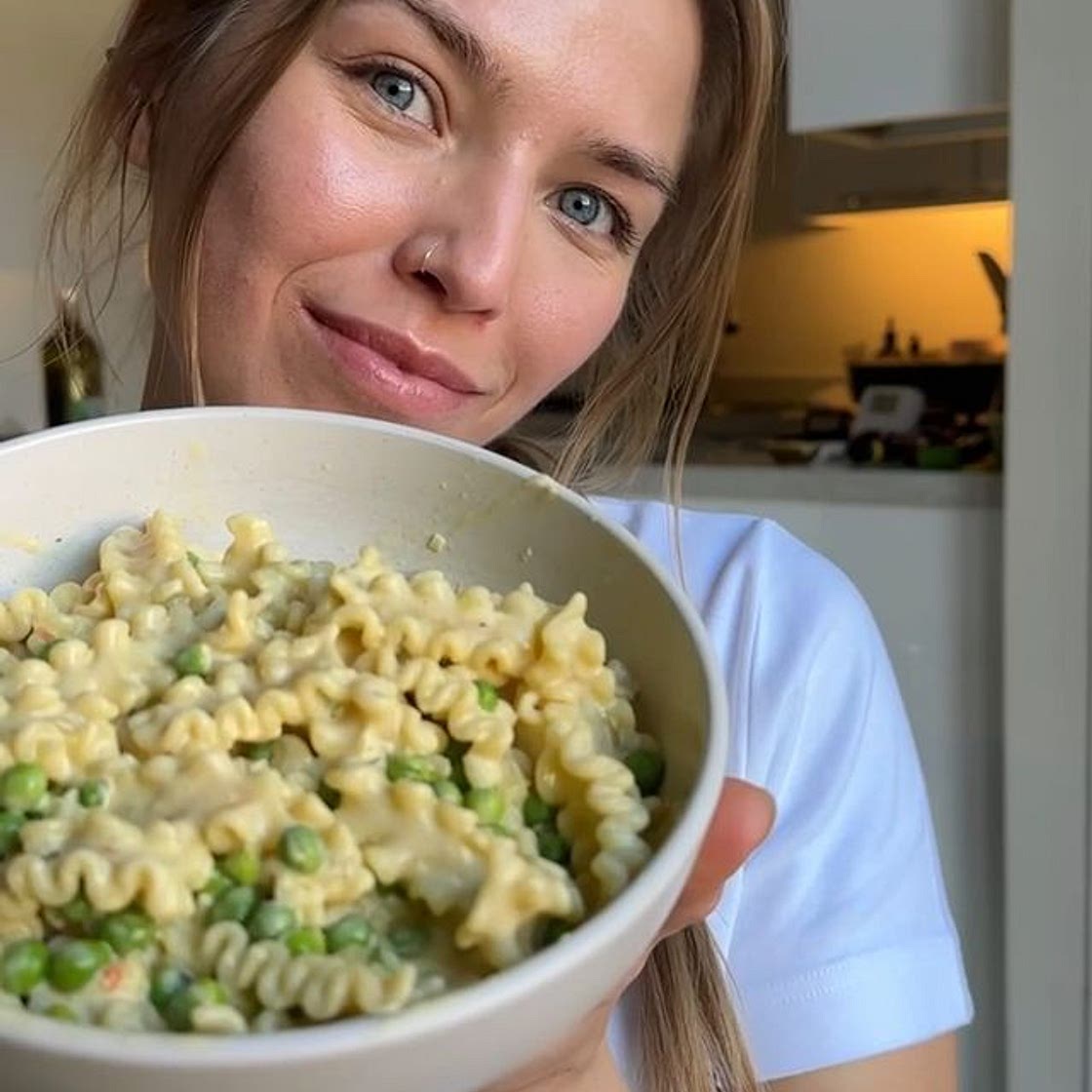 Creamy Pea Pasta
