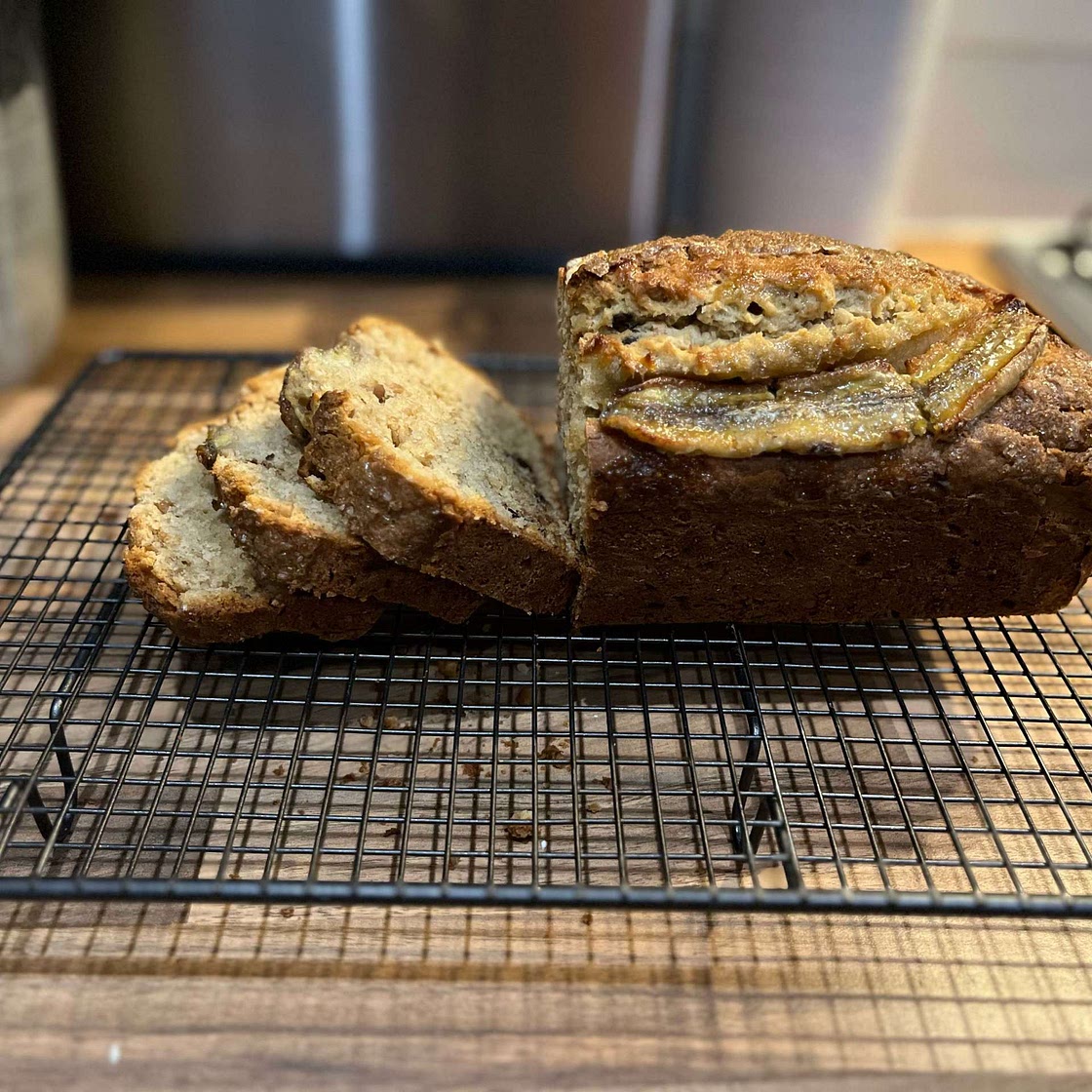 Peanut Butter Banana Bread