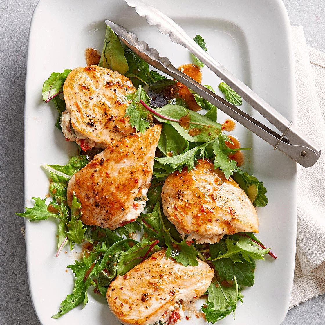 Feta-Stuffed Chicken Breasts