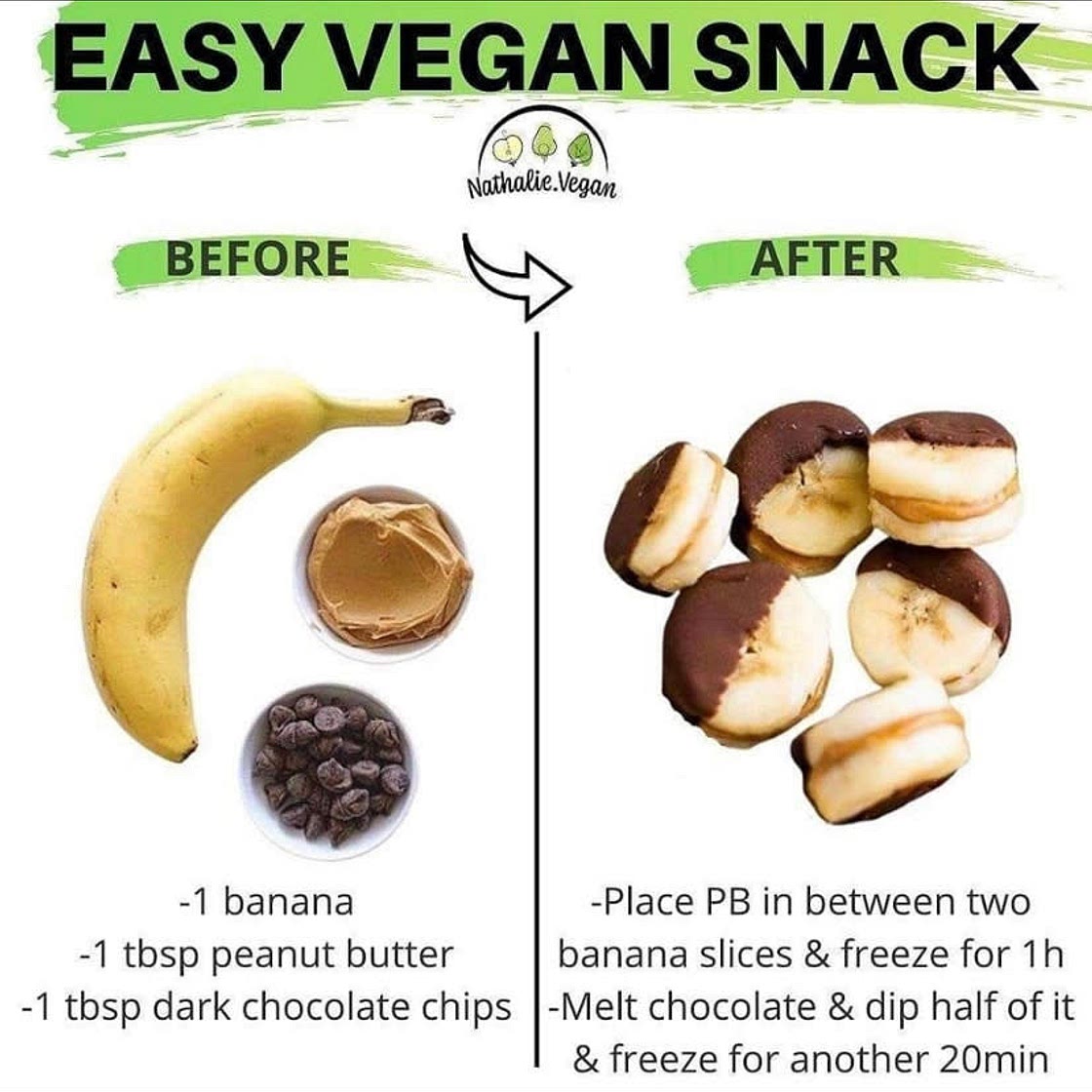 Banana pb snack 