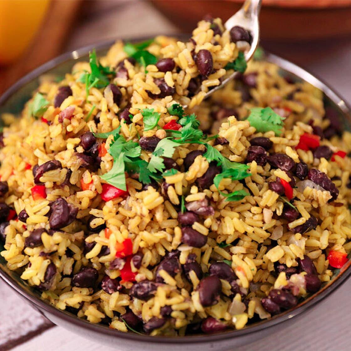 Gallo Pinto (Costa Rican Rice and Beans)