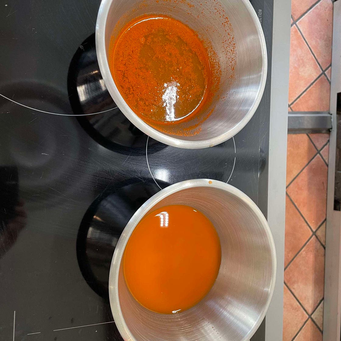 Fermented carrot sauce