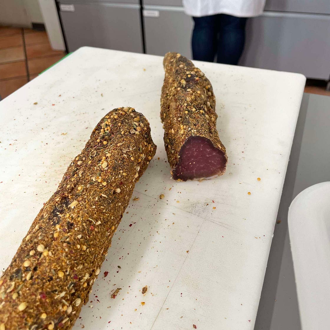 Cured pork filet