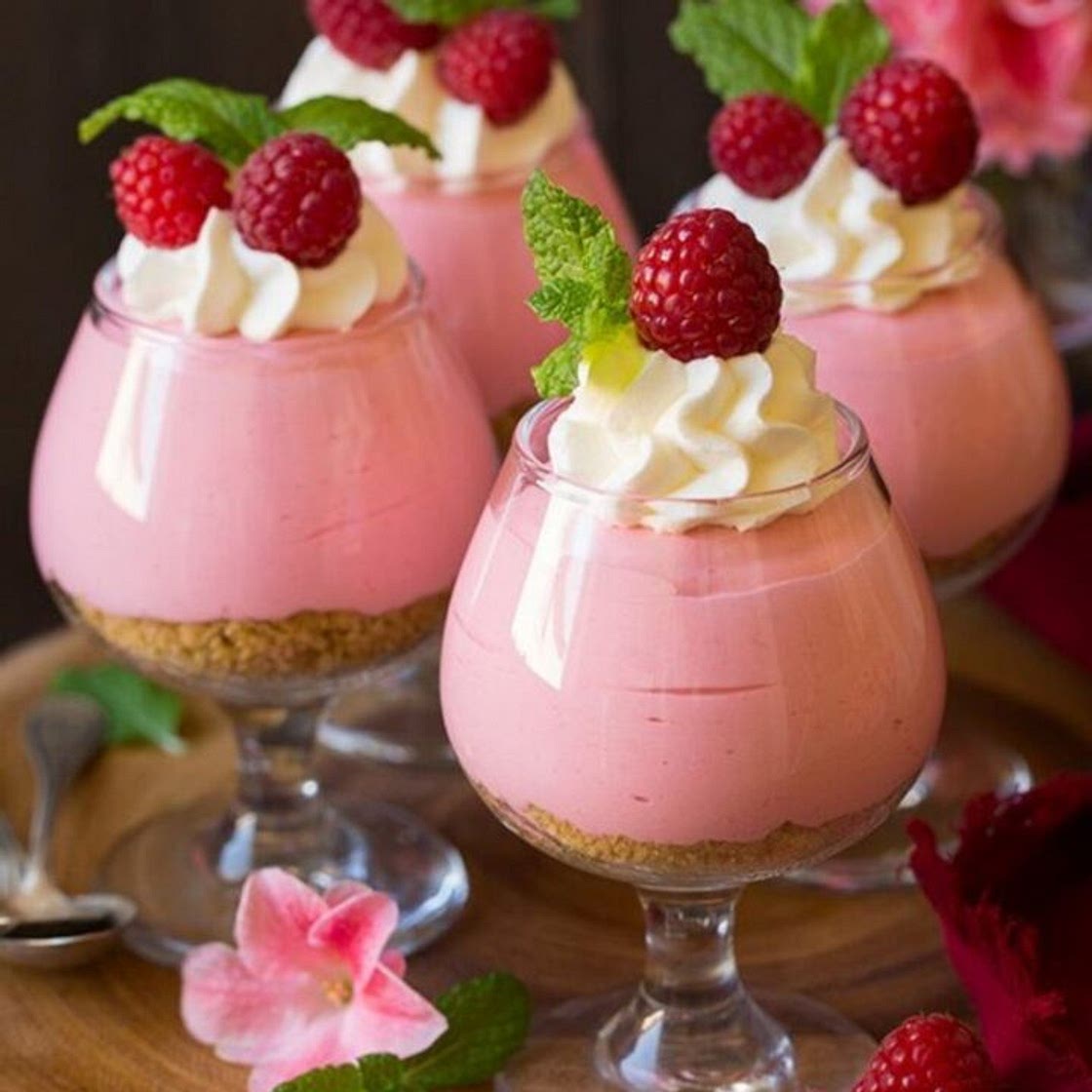 Raspberry Cheesecake Mousse Recipe