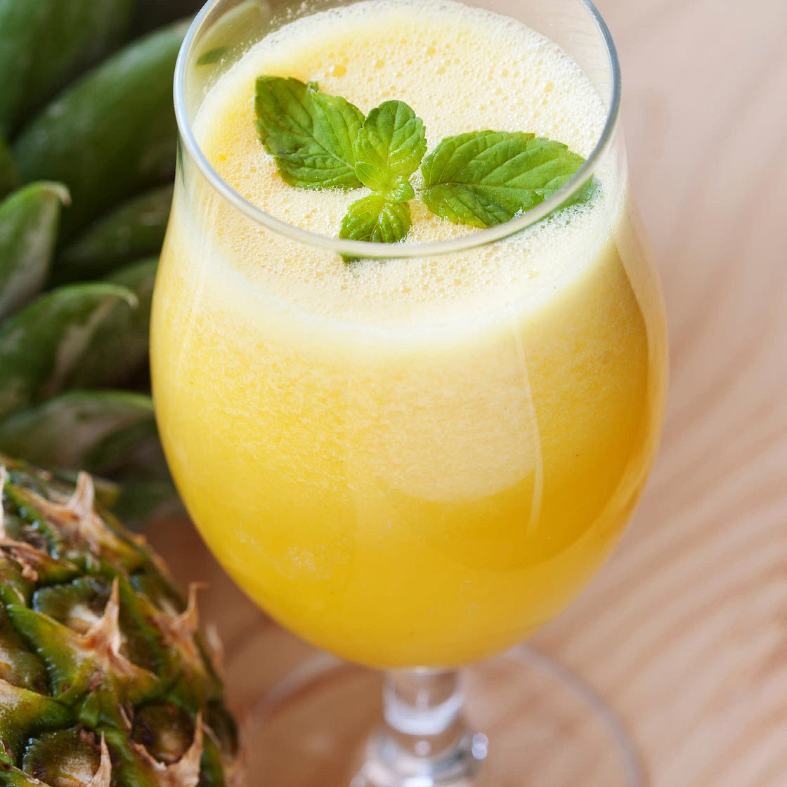 Pineapple Basil Refresher