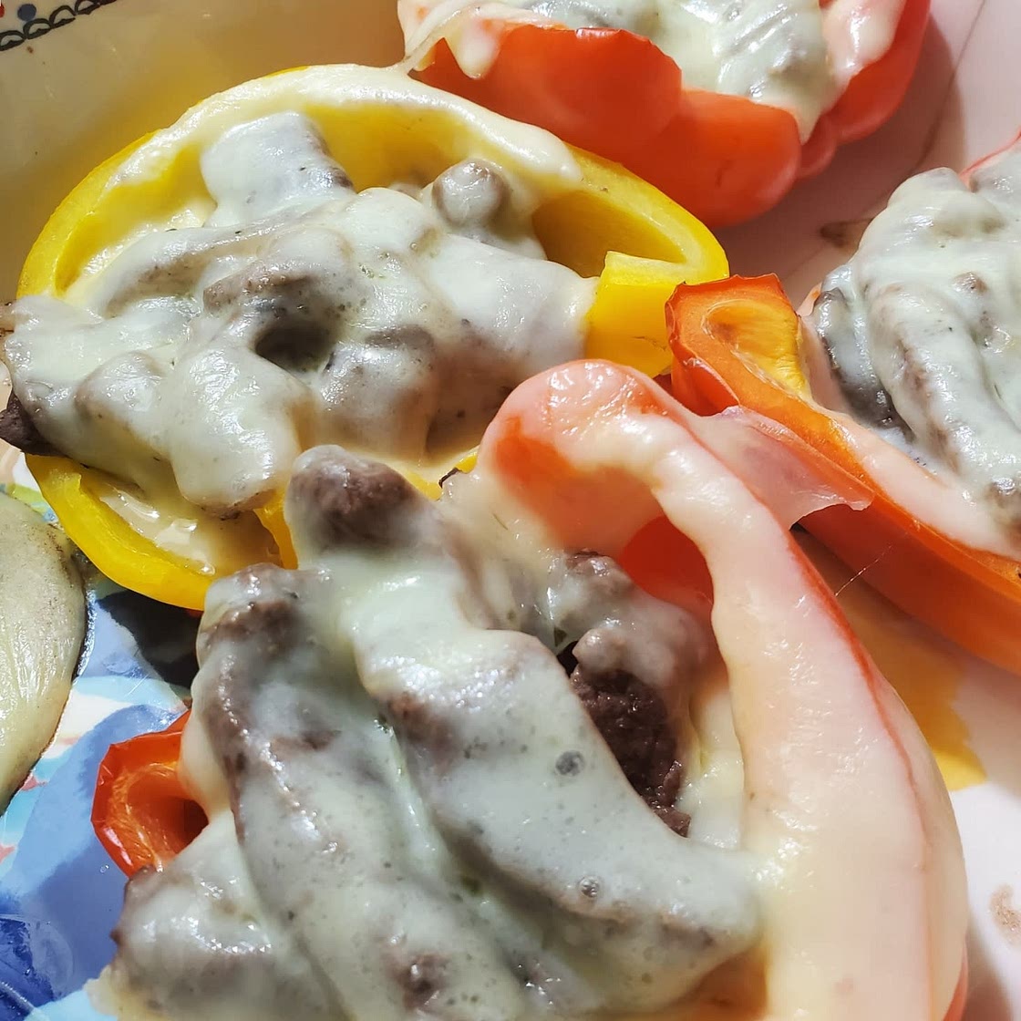 Cheesesteak-Stuffed Peppers