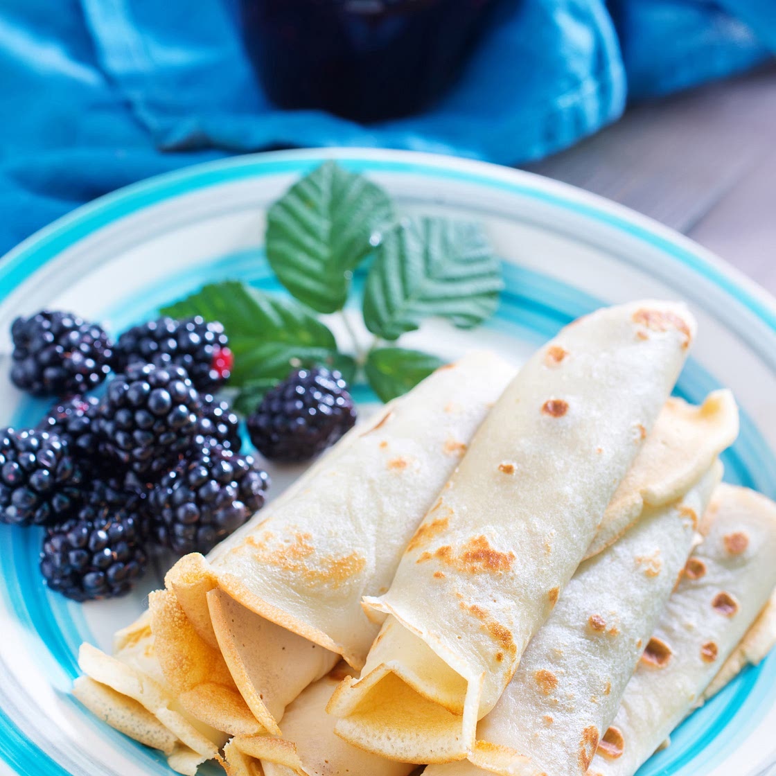 Blackberry Coconut Roll Ups