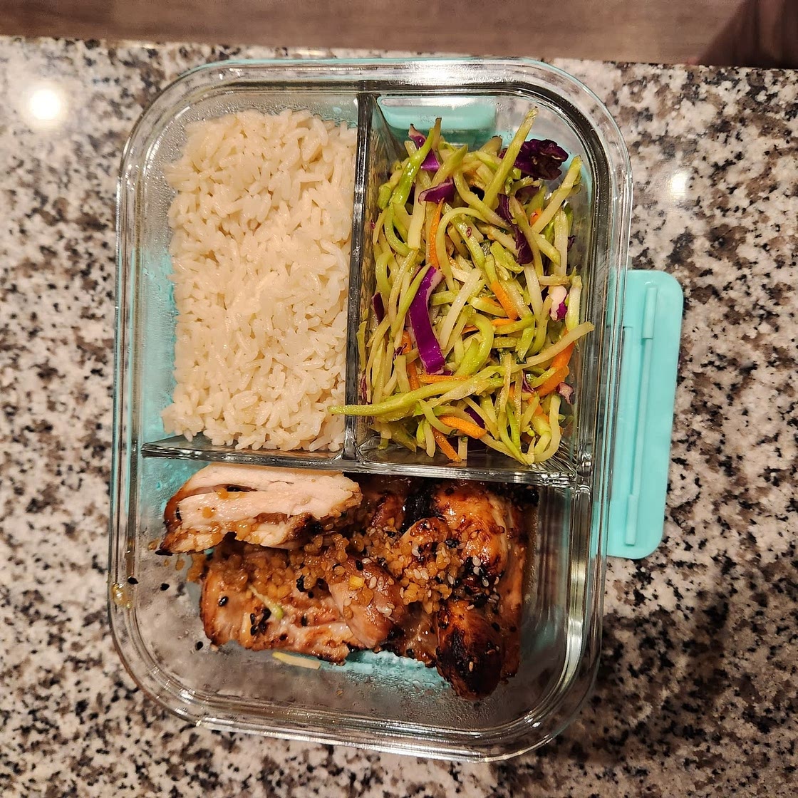 Korean Chicken Meal Prep Bowls