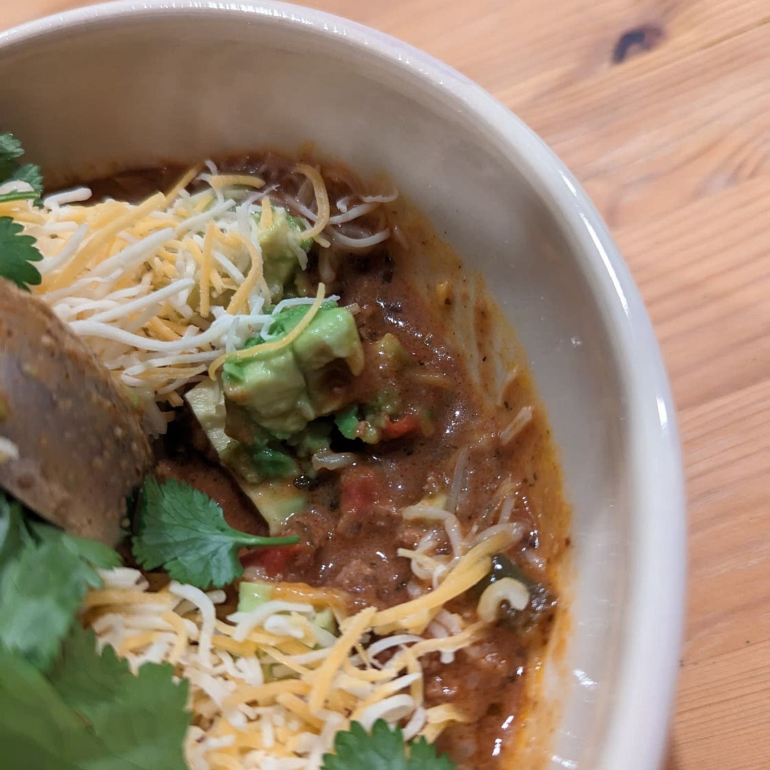 Creamy Taco Soup (Low Carb/Keto)