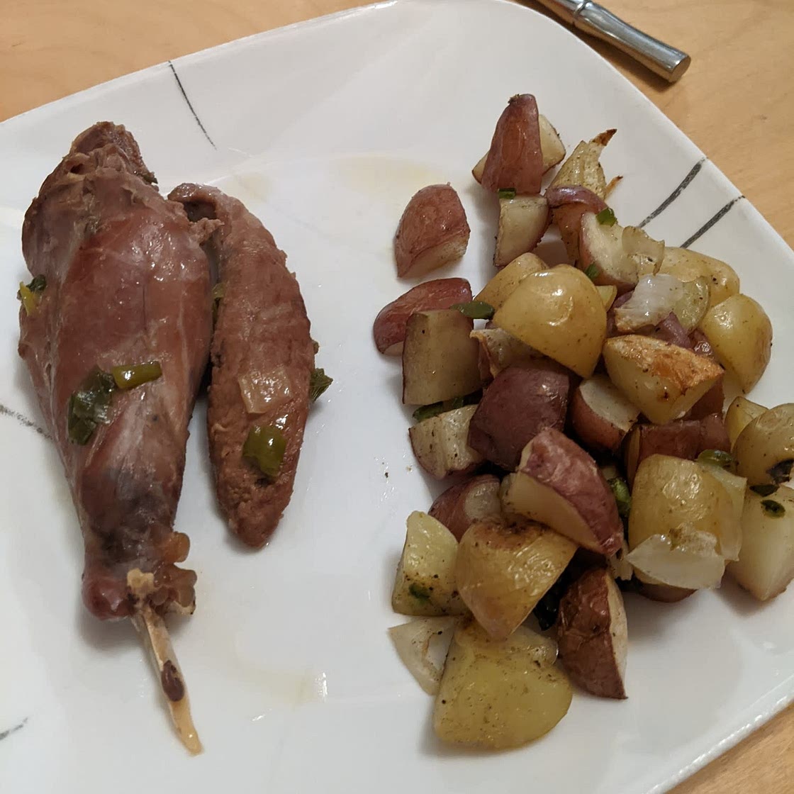 Beer-Braised Rabbit