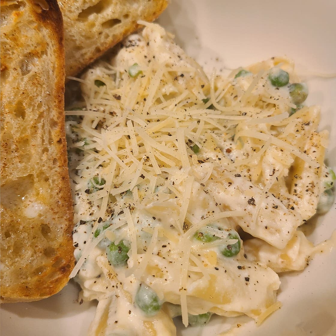 Lemon Ricotta Pasta (with spinach)
