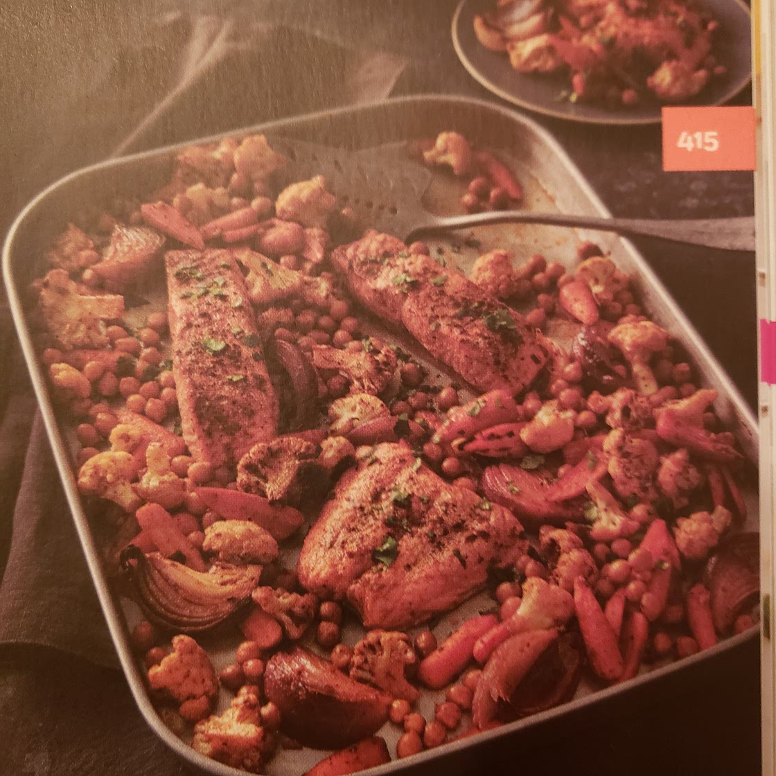 Indian-inspired Spiced Salmon Dinner