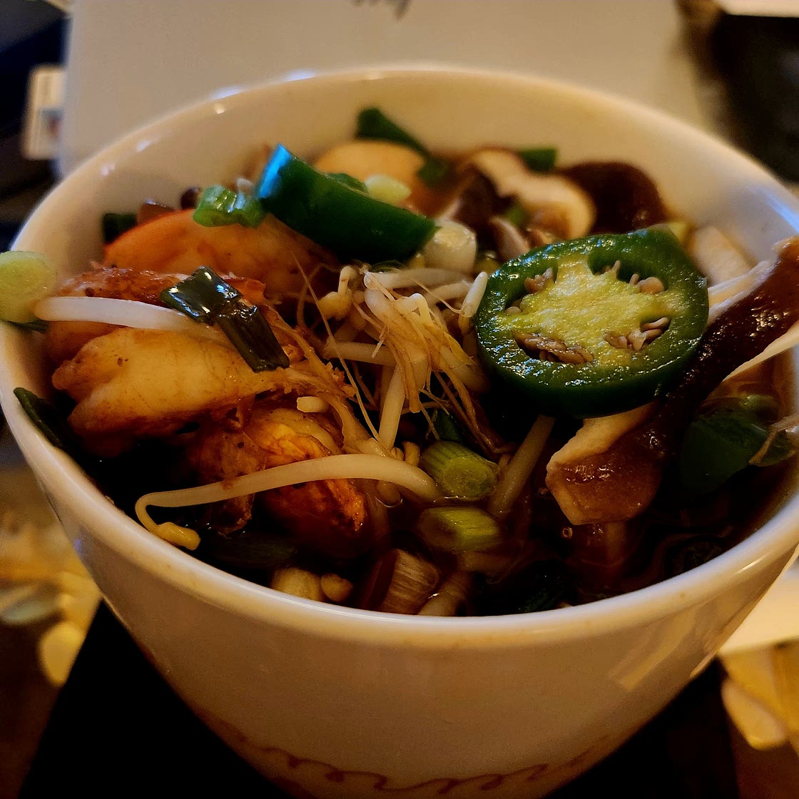 My Version of Shrimp Pho Soup