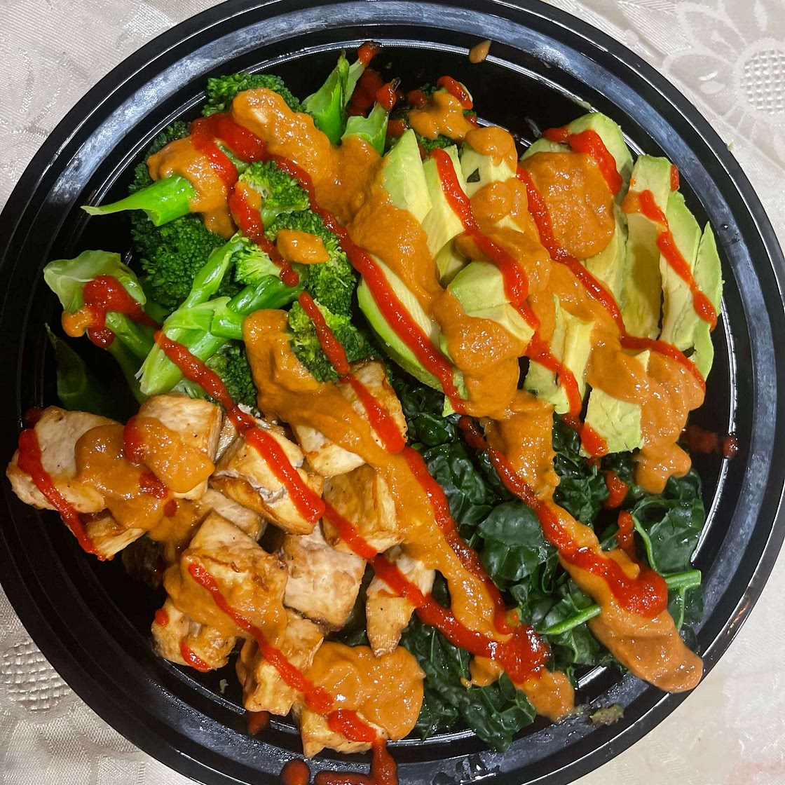 Low-Carb Vegan Dinner Bowl