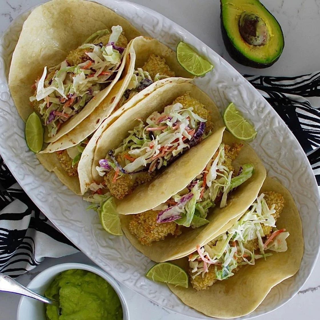 Crispy Baked Fish Tacos
