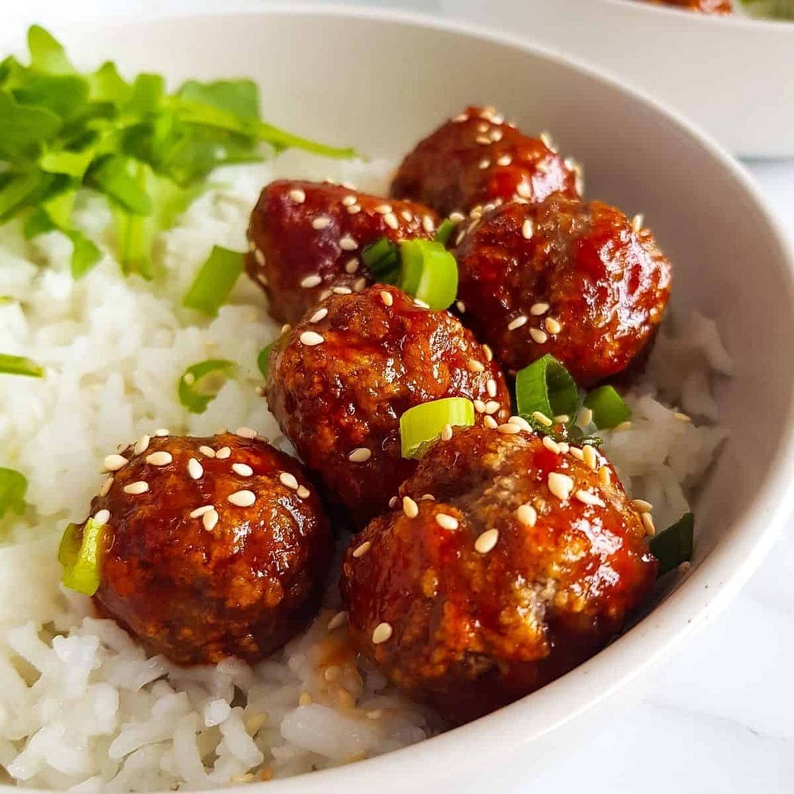 Honey Sriracha Meatballs